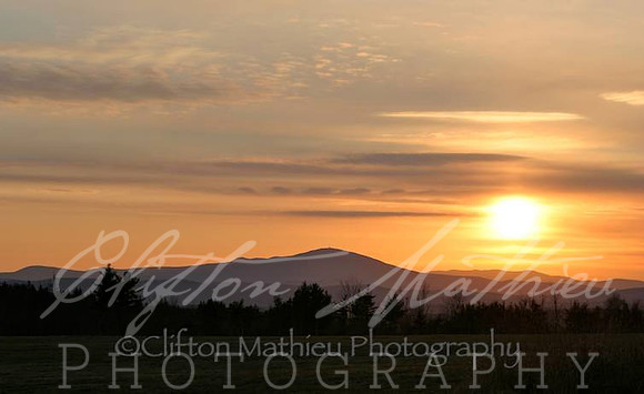 Kearsarge Mountain. Taken from Sanbornton, N.H.